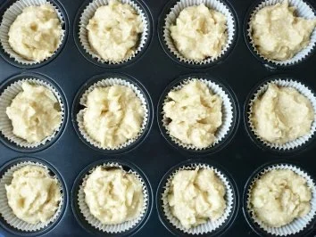 Apfel - Marzipan - Muffins - Rezept - Bild Nr. 6