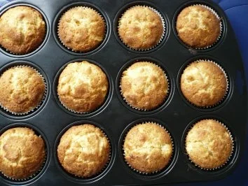 Apfel - Marzipan - Muffins - Rezept - Bild Nr. 7