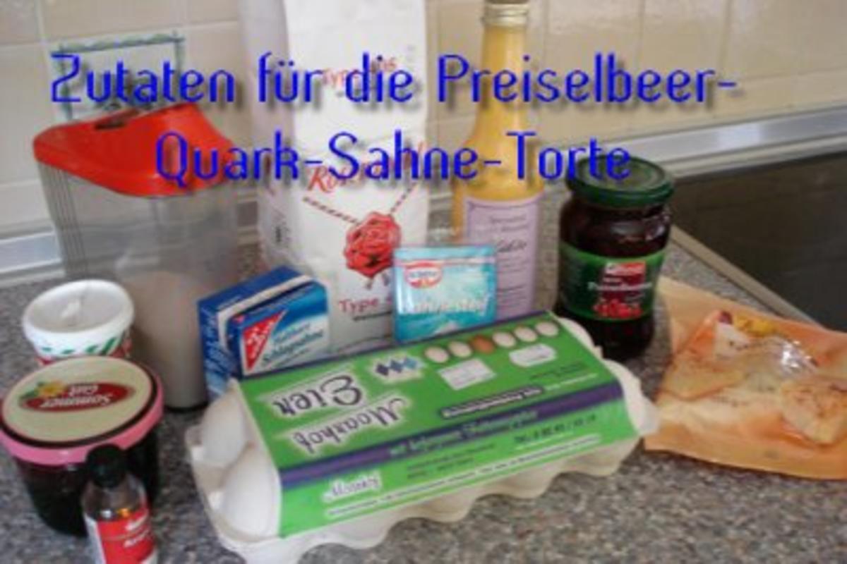 Preiselbeer-Quark-Sahne-Torte - Rezept - Bild Nr. 2