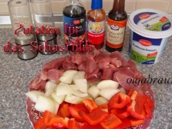 Schaschlikspieße mit Karottenröstis - Rezept - Bild Nr. 2