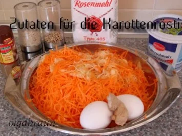 Schaschlikspieße mit Karottenröstis - Rezept - Bild Nr. 5