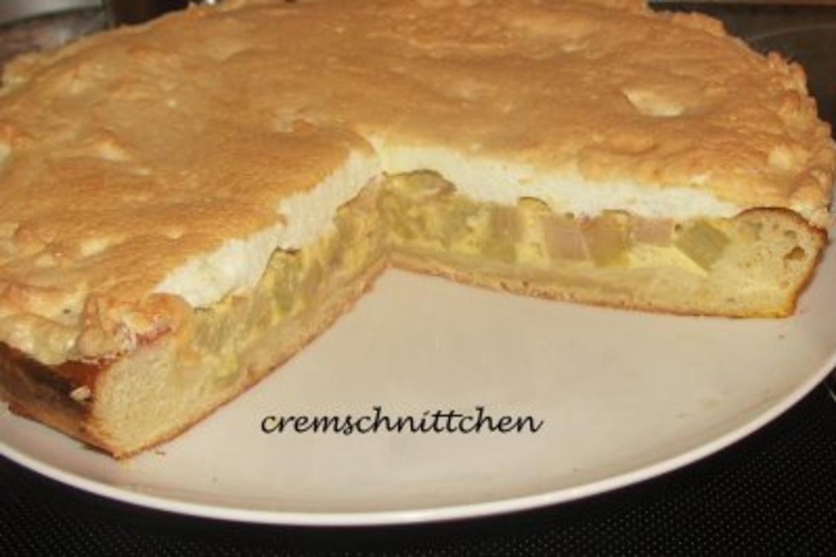 Rhabarberkuchen mit Hefeteig siehe KB und Rhabarber - Rezept Durch
cremschnittchen