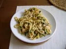 Fettucine mit Lachs und Zucchini - Rezept