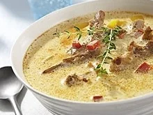 Pikante Gyrossuppe - Rezept