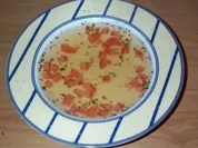 Klare Tomatensuppe - Rezept