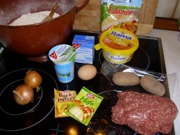 Kuchen pikant...Hackfleischkuchen - Rezept - Bild Nr. 2