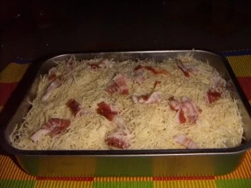 Rezept: Kohlrabigratin mit Hähnchenbrust Kohlrabigratin mit Hähnchenbrust - Rezept