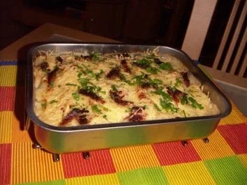 Rezept: Kohlrabigratin mit Hähnchenbrust Bild Nr. 2 Kohlrabigratin mit Hähnchenbrust - Rezept - Bild Nr. 2