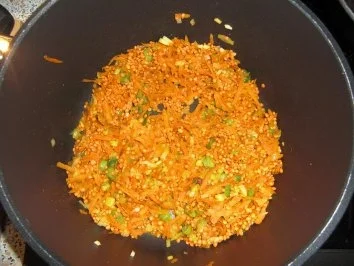 Rezept: rote Linsensuppe mit Apfel und Hühnchenfilet Bild Nr. 2 rote Linsensuppe mit Apfel und Hühnchenfilet - Rezept - Bild Nr. 2