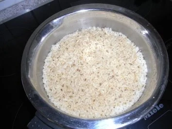 Naturreis - Käse-Kleckse - Rezept