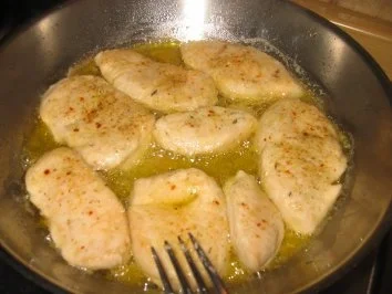 Geflügel: Putenmedaillons an Champignon Sößchen... - Rezept - Bild Nr. 3