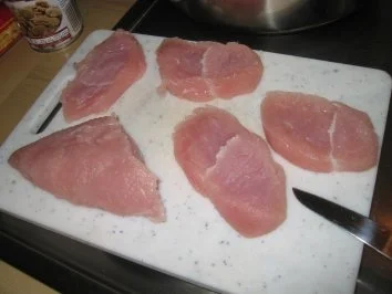 Geflügel: Putenmedaillons an Champignon Sößchen... - Rezept - Bild Nr. 8