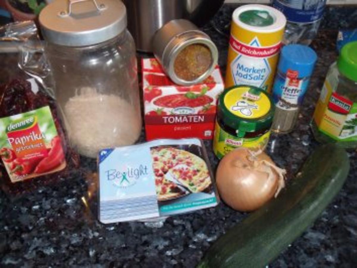 Tomaten-Speck-Reis und Zucchini - Rezept - Bild Nr. 2