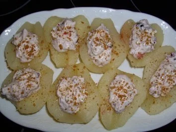 Dessert...Birnen mit Mascarpone-Amarettini-Füllung - Rezept - Bild Nr. 7