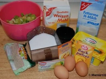 Rhabarberkuchen - Rezept - Bild Nr. 2