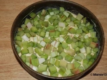 Rhabarberkuchen - Rezept - Bild Nr. 7