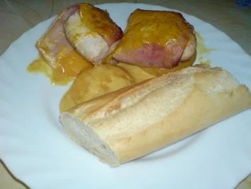 Hähnchenfilet auf Curry-Pfirsich - Rezept - Bild Nr. 6