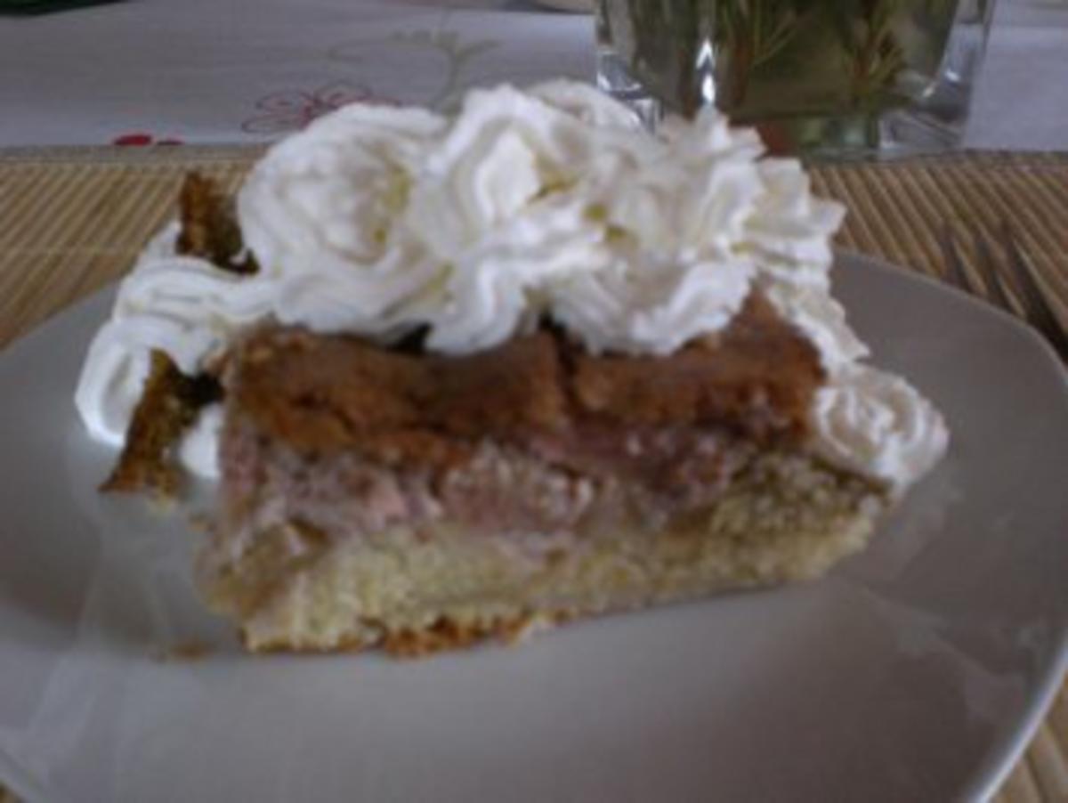 Bilder für Rhabarberkuchen vom Blech - Rezept