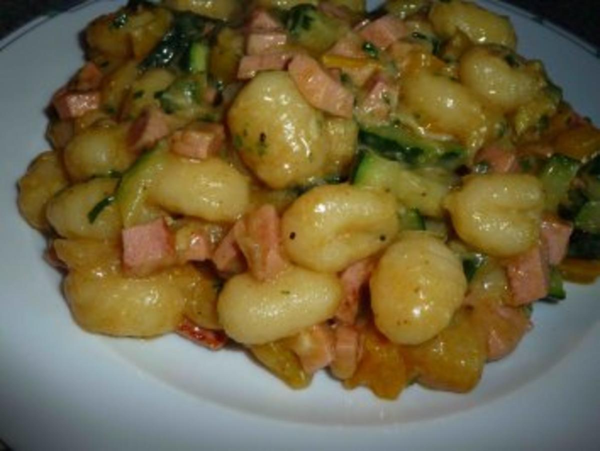 Gnocchi-Käse-Pfanne - Rezept