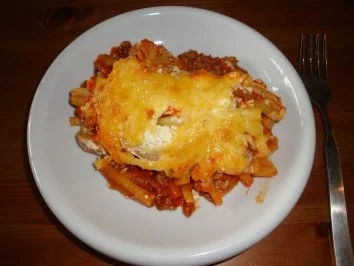 Maccaroniauflauf mit Hackfleisch - Rezept