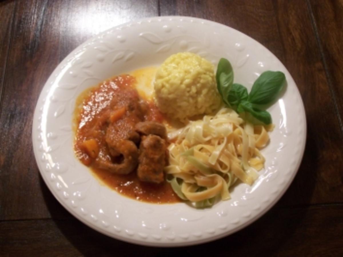 Bilder für Ossobuco mit Risotto alla milanese - Rezept