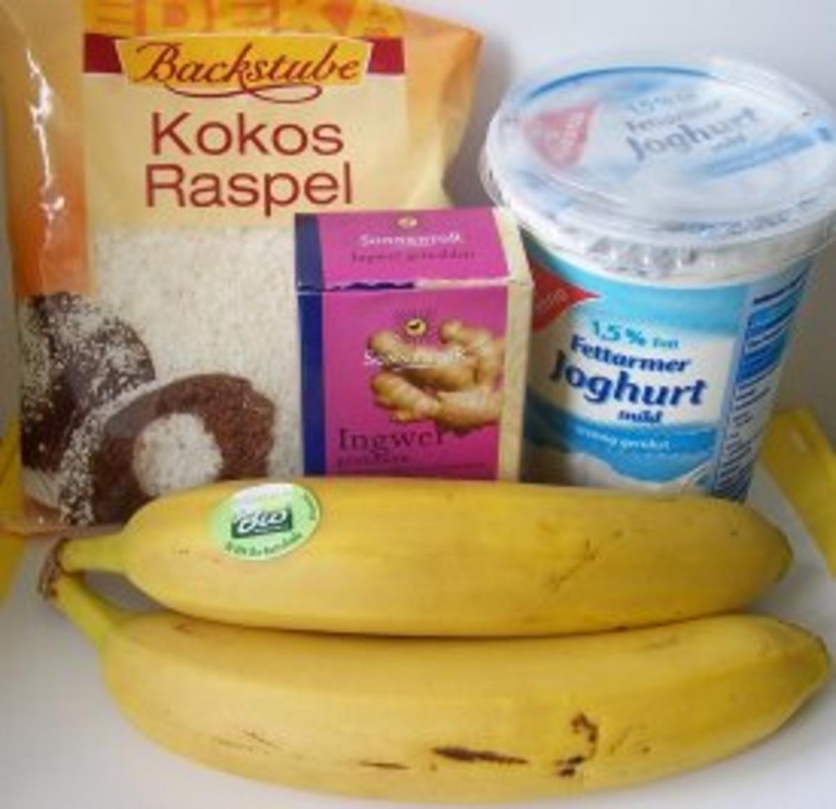 Dessert: Kokos-Bananen-Joghurt - Rezept - Bild Nr. 2
