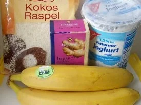 Dessert: Kokos-Bananen-Joghurt - Rezept - Bild Nr. 2