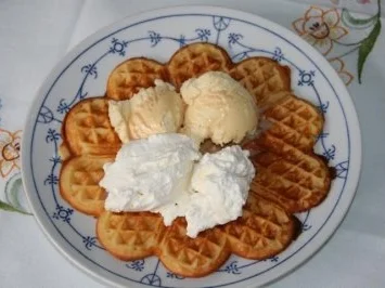 Rezept: Waffeln Rezept mit Quark Waffeln Rezept mit Quark - Rezept