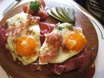 Strammer Max - reiche Art - Rezept - Bild Nr. 2