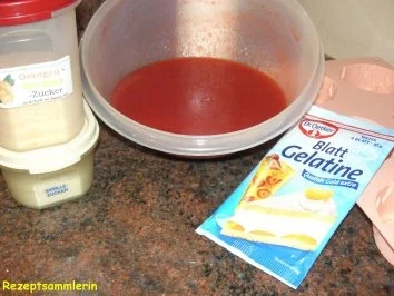 Rezept: Dessert: ERDBEERROSE in Vanillesauce Bild Nr. 2 Dessert: ERDBEERROSE in Vanillesauce - Rezept - Bild Nr. 2