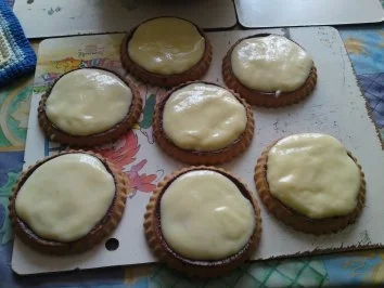 Torteletts mit Erdbeeren und Vanillepudding - Rezept - Bild Nr. 3