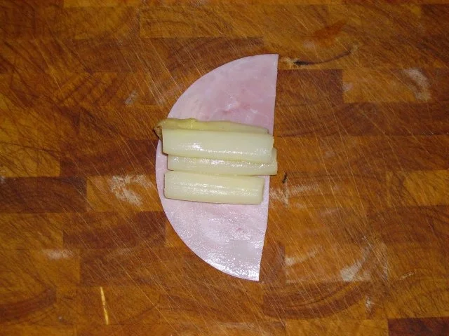 Spargel-Schinken-Taschen - Rezept - Bild Nr. 3