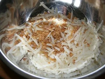 Schwein: Filet mit Cornflakes-Bärlauch-Haube und Spargel mit jungen Kartoffeln - Rezept - Bild Nr. 5