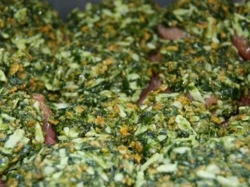 Schwein: Filet mit Cornflakes-Bärlauch-Haube und Spargel mit jungen Kartoffeln - Rezept - Bild Nr. 7