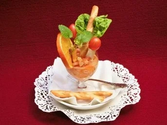 Rezept: Husumer Beute im Mandarinenmantel oder Wie kommt der Fisch ins Glas? Husumer Beute im Mandarinenmantel oder Wie kommt der Fisch ins Glas? - Rezept