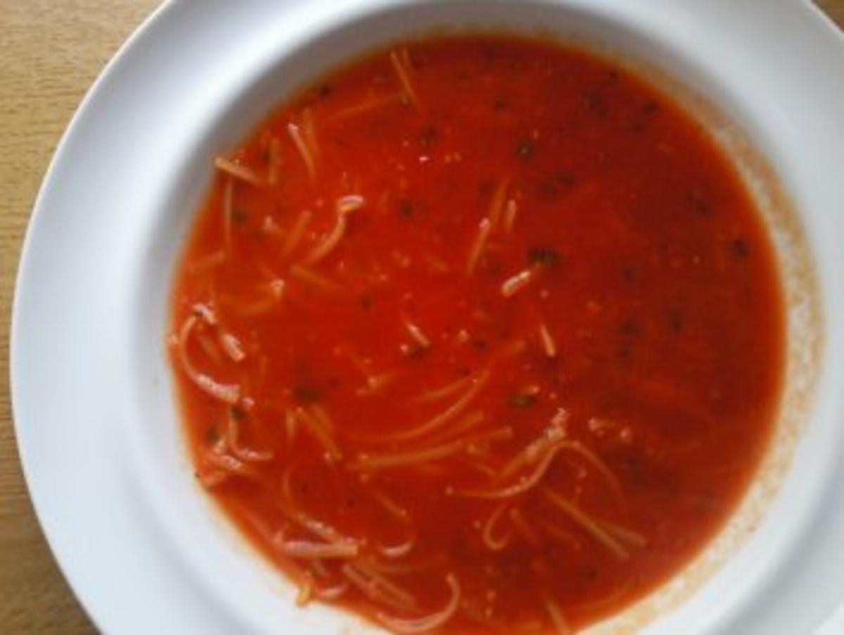 Tomatensaftsuppe - Rezept