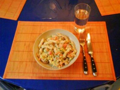 Salat: Nudelsalat mit Thunfisch - Rezept