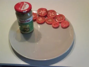 Abendbrot: Minutensteak auf Weizen-/Roggentoast - Rezept - Bild Nr. 4