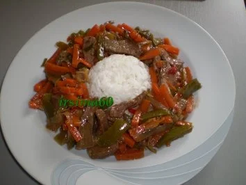  Zweimal gebratenes Rindfleisch - Rezept - Bild Nr. 2