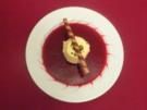 Pochierter Apfel gefüllt mit Bayerischer Creme und Himbeermousse - Rezept - Bild Nr. 2