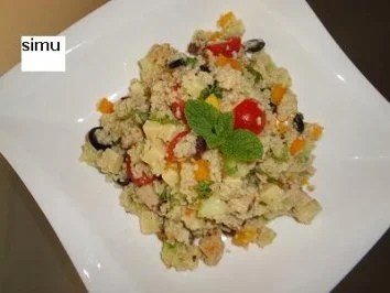 Einfacher Couscoussalat - Rezept