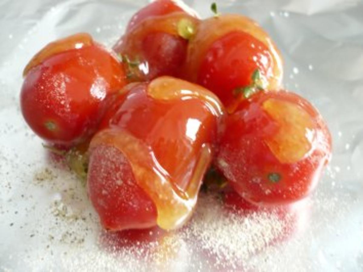 Tomaten- Ziegenkäse-Päckchen vom Grill - Rezept - Bild Nr. 3