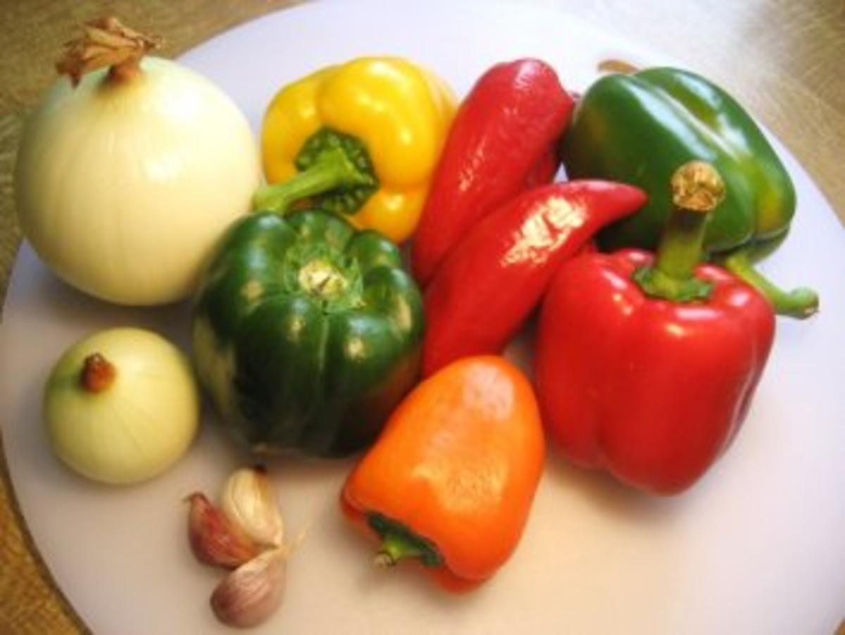 Buntes Paprika-Gemüse ... - Rezept - Bild Nr. 2