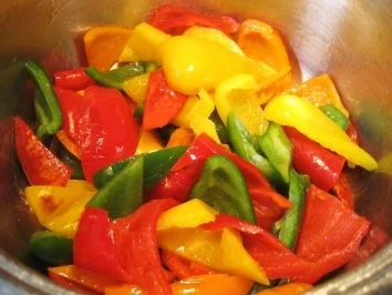 Rezept: Buntes Paprika-Gemüse ... Bild Nr. 3 Buntes Paprika-Gemüse ... - Rezept - Bild Nr. 3