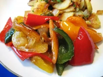 Rezept: Buntes Paprika-Gemüse ... Bild Nr. 6 Buntes Paprika-Gemüse ... - Rezept - Bild Nr. 6