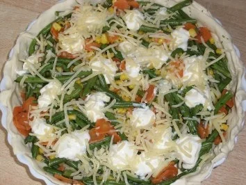 Rezept: Gemüsequiche Bild Nr. 2 Gemüsequiche - Rezept - Bild Nr. 2