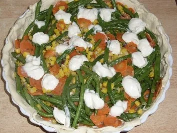 Rezept: Gemüsequiche Bild Nr. 3 Gemüsequiche - Rezept - Bild Nr. 3