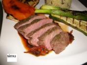 Straussenfilet auf Tomatencoulis - Rezept