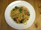 Spaghetti mit Kirschtomaten und Rucola - Rezept