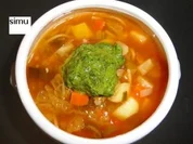 Minestrone mit Bärlauchpesto - Rezept